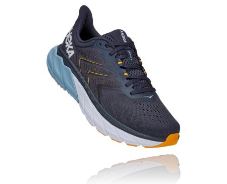 Hoka Arahi 5 Supportive Moški Tekaški Čevlji Modra SI-902863P